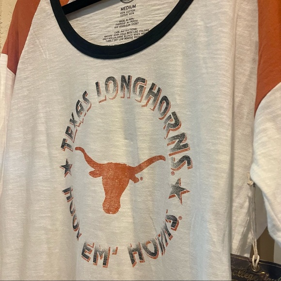 UT 🧡🤘🏼 Texas Longhorns NEW Long Sleeve Shirt Size M - Picture 4 of 4